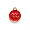 Alloy Enamel Pendants LS-ENAM-S124-01B-07J-2