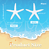 Resin Cabochons RESI-PH0001-34-WH-6