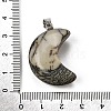 Natural Variscite Pendants G-F820-02G-3