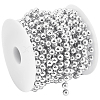 ABS Plastic Imitation Pearl Bead Chain KY-WH20006-09B-1
