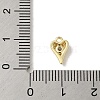 Brass Micro Pave Cubic Zirconia Pendants KK-K371-21G-3