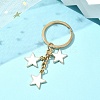 Star Alloy Enamel Keychain KEYC-YW00144-05-1