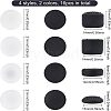 Olycraft 2Set 2 Colors Silicone Replacement Gamepad Button Keycap Set AJEW-OC0002-81B-2