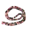 Natural Multicolor Tourmaline Bead Strands G-P279-77-4mm-5