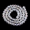 Transparent Glass Beads Strands LS-GLAA-Q107-02A-01-2