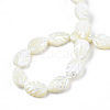 Natural Trochid Shell/Trochus Shell Beads Strands SSHEL-N034-135B-01-4