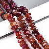 Natural Agate Beads Strands G-N356-01A-08-1