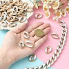 100Pcs Acrylic Linking Rings SACR-CJ0001-35S-4