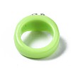 Opaque Acrylic Finger Rings RJEW-Q162-001B-5