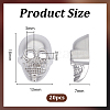 20Pcs 2-Hole Zinc Alloy Buttons FIND-OC0013-67P-2