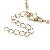 Iron Butterfly Ring Bracelet LS-BJEW-C054-03G-4