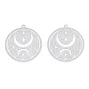 Non-Tarnish 304 Stainless Steel Filigree Pendants X-STAS-S118-054-1