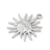 304 Stainless Steel Pendants STAS-D366-01H-P-2