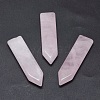 Natural Rose Quartz Cabochons G-P384-E05-1