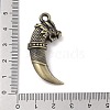 Tibetan style Alloy Pendants FIND-M021-21AG-02-3