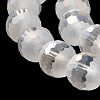 Electroplate Glass Beads Strands EGLA-Z001-03A-AB03-4