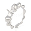 Brass Cuff Finger Ring Settings LS-KK-L219-15C-P-1