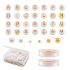 Cheriswelry DIY Alphabet Theme Stretch Bracelets Making Kits DIY-CW0001-10-1