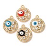Alloy Enamel Pendants AL-CBA1DE9-05G-1