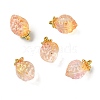 Transparent Glass Pendants GLAA-P072-03G-09-1