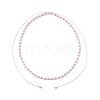 3Pcs 3 Color Glass Seed Braided Beaded Necklaces Set for Women NJEW-JN04117-4