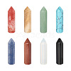 Fashewelry 8Pcs 8 Style Natural Pointed Beads G-FW0001-26-1