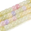 Baking Paint Crackle Glass Beads Strands DGLA-N019-02A-05-1