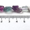Raw Rough Natural Fluorite Beads Strands G-P528-B09-01-4