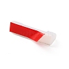 Plastic Adhesive Back Bar Pins with Platinum Iron Pins KY-D025-01A-01-3