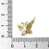 Brass Micro Pave Clear Cubic Zirconia Pendants KK-U005-01H-G-3
