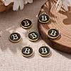 Golden Plated Alloy Charms ENAM-S118-02B-5