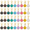 Alloy Enamel European Dangle Charms PALLOY-FH00111-1