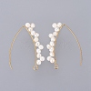 PVD Vacuum Plating 304 Stainless Steel Earring Hooks X-EJEW-JE03759-2