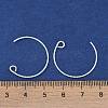 Brass Earring Hooks KK-C069-02S-3