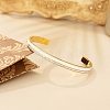 Stainless Steel Open Cuff Bracelets for Women LM0519-1