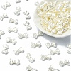 ABS Plastic Imitation Pearl Beads OACR-YW0001-85C-1