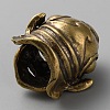 Brass European Beads LS-KK-WH0031-78AB-01-2