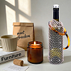 Sparkly Rhinestone Wine Bottle Bag AJEW-WH0609-899C-4