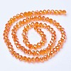 Electroplate Glass Beads Strands LS-EGLA-A034-T1mm-B16-2