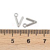304 Stainless Steel Charms STAS-G356-08P-V-3