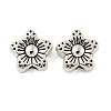 Tibetan Style Alloy Flower Beads TIBEB-Q060-016-LF-1