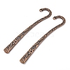 Tibetan Style Alloy Bookmarks  PALLOY-E391-03R-4