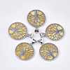 Freshwater Shell Pendants SHEL-S275-01C-1