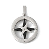 304 Stainless Steel Pendants STAS-U040-01P-02-1