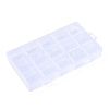 Rectangle Polypropylene(PP) Bead Storage Container CON-N011-047-5