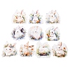 10Pcs 10 Styles Waterproof PET Stickers Set DIY-M002-01F-2