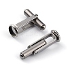 304 Stainless Steel Cuff Buttons STAS-L262-39B-P-2