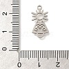 201 Stainless Steel Pendants STAS-R132-08P-3