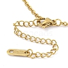 304 Stainless Steel Cable Chains Bracelet Making AJEW-P119-01G-3