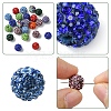 30Pcs Pave Disco Ball Beads RB-YW0001-14Q-6